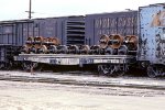 Santa Fe wheel car ATSF #198195